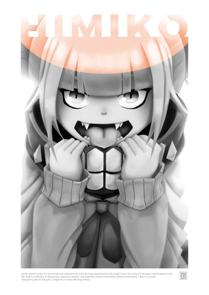 Geek Art - 3D Himiko Toga