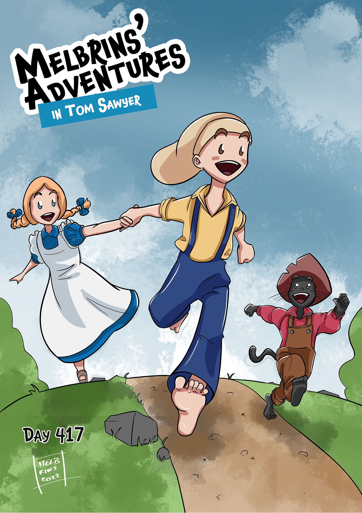 Cover Day 417 by melbrins