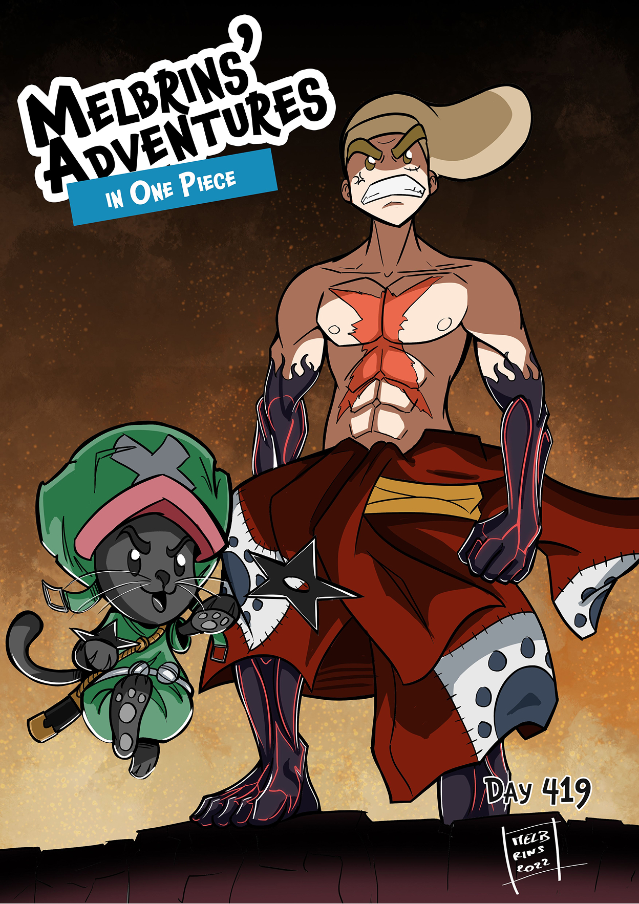 Cover Day 419 by melbrins