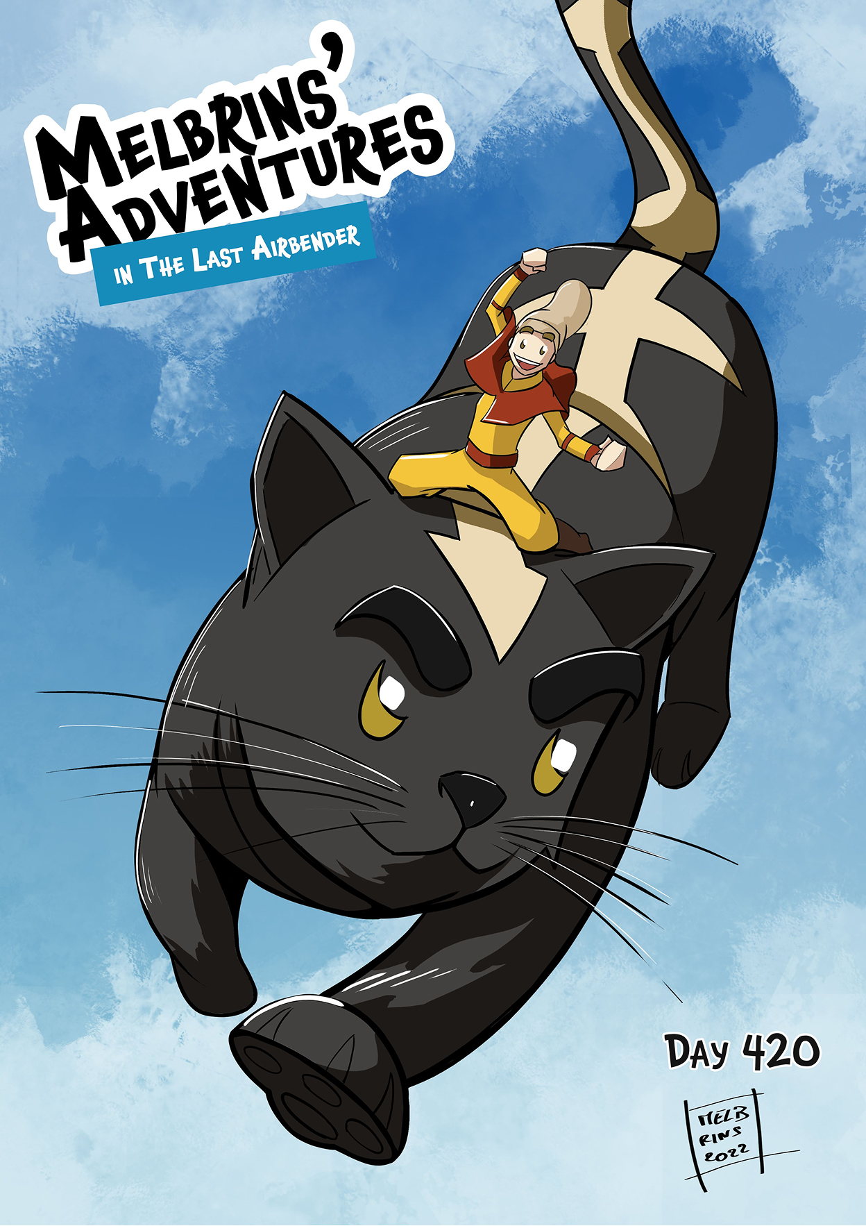 Cover Day 420 by melbrins