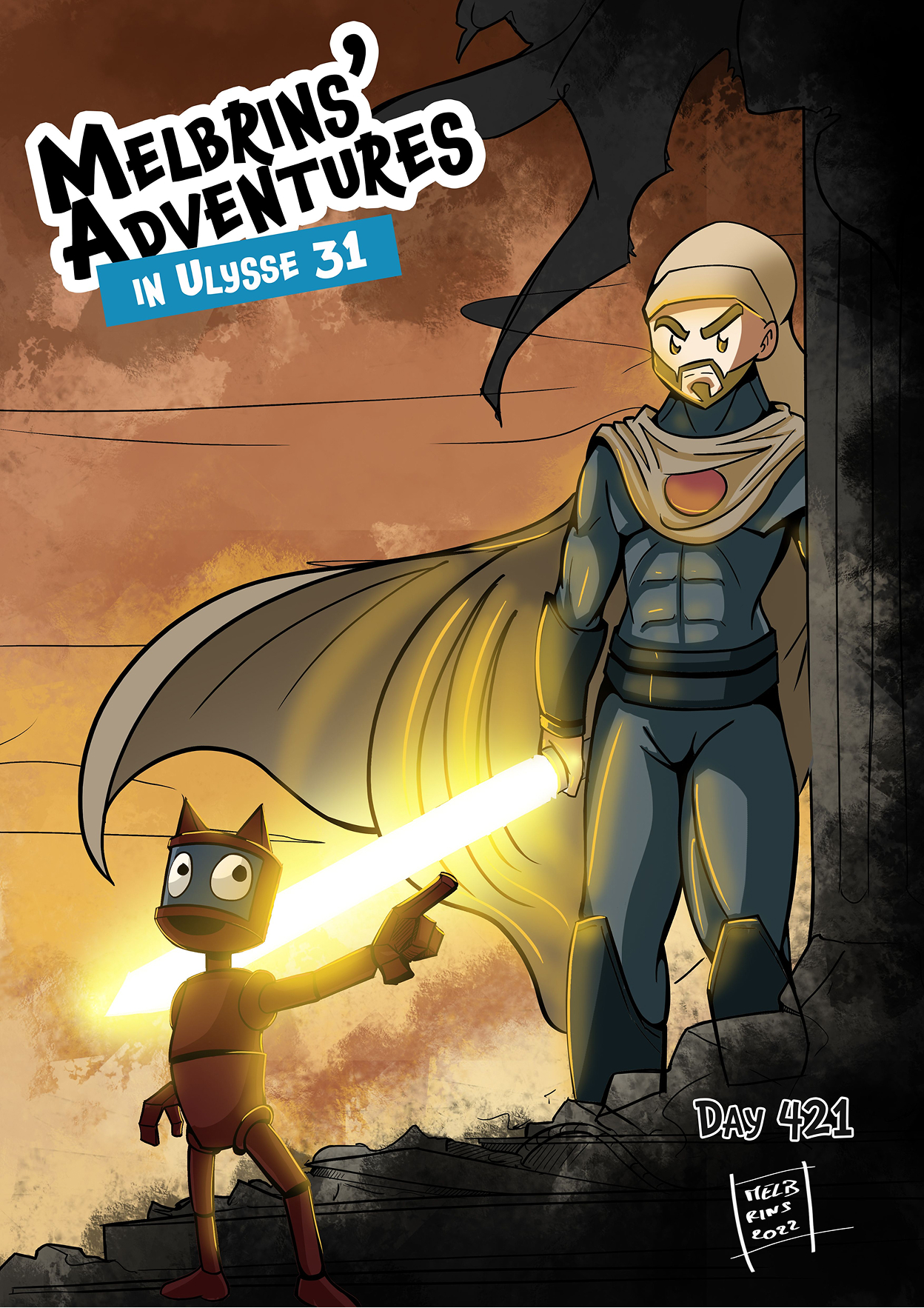 Cover Day 421 by melbrins
