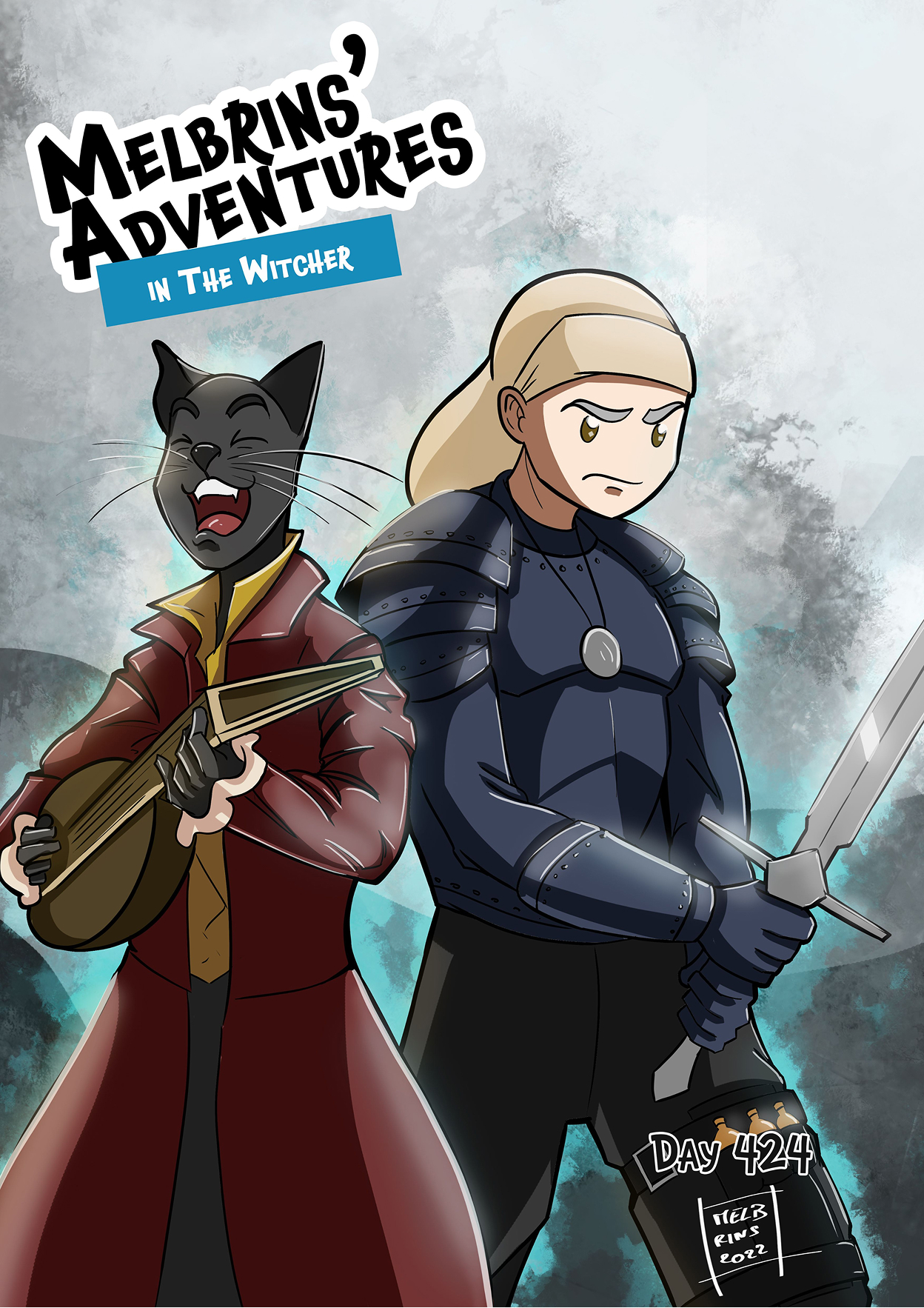 Cover Day 424 by melbrins