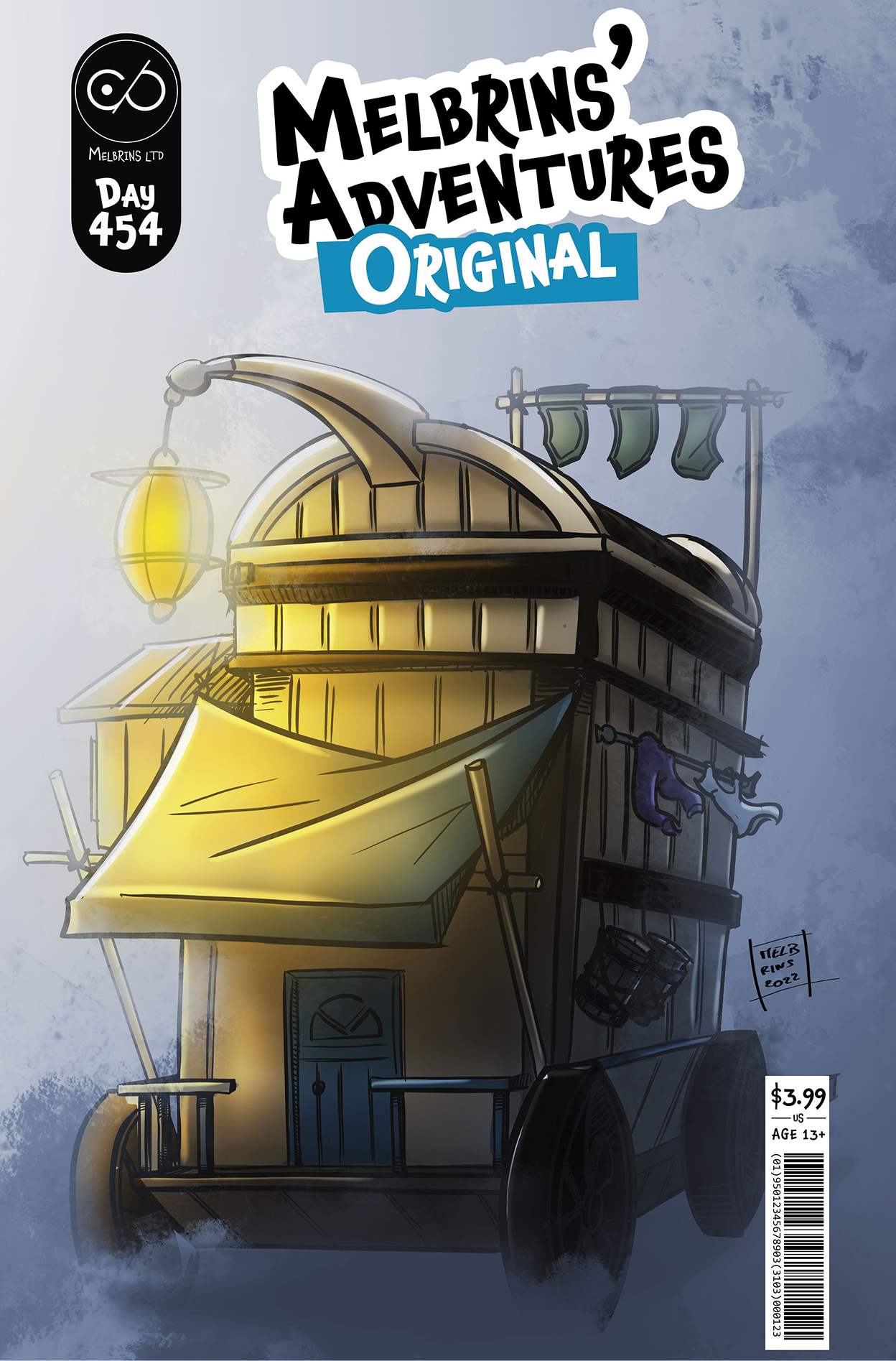 Cover Day 454 by melbrins
