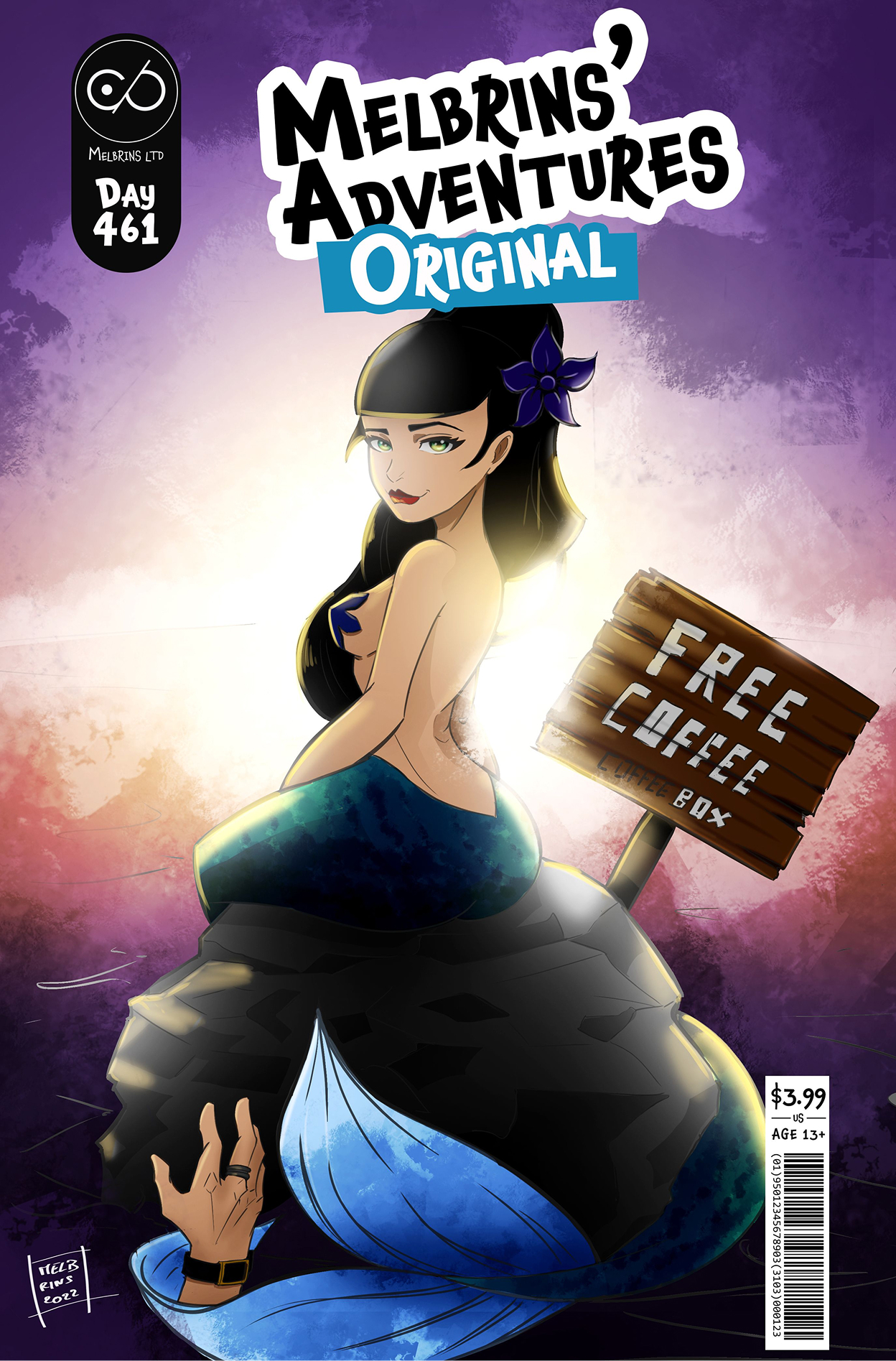 Cover Day 461 by melbrins