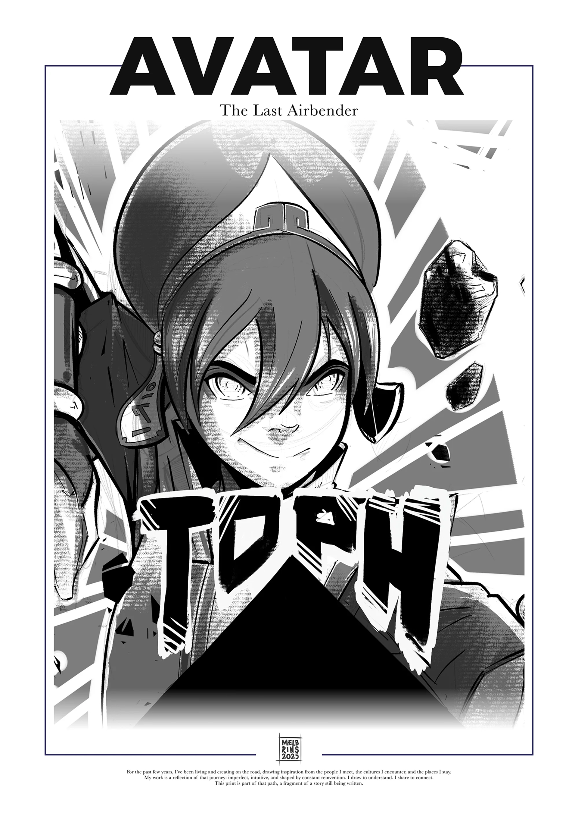 Geek Art - Avatar Last Airbender - Toph