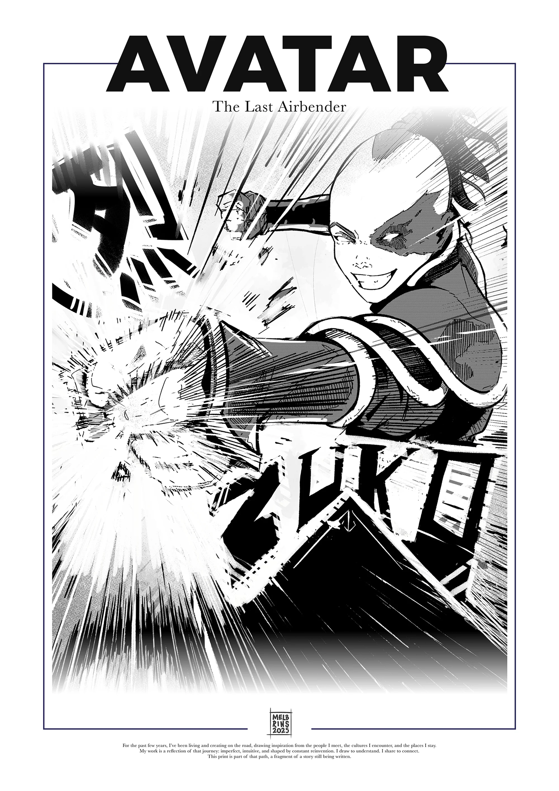 Geek Art - Avatar Last Airbender - Zuko