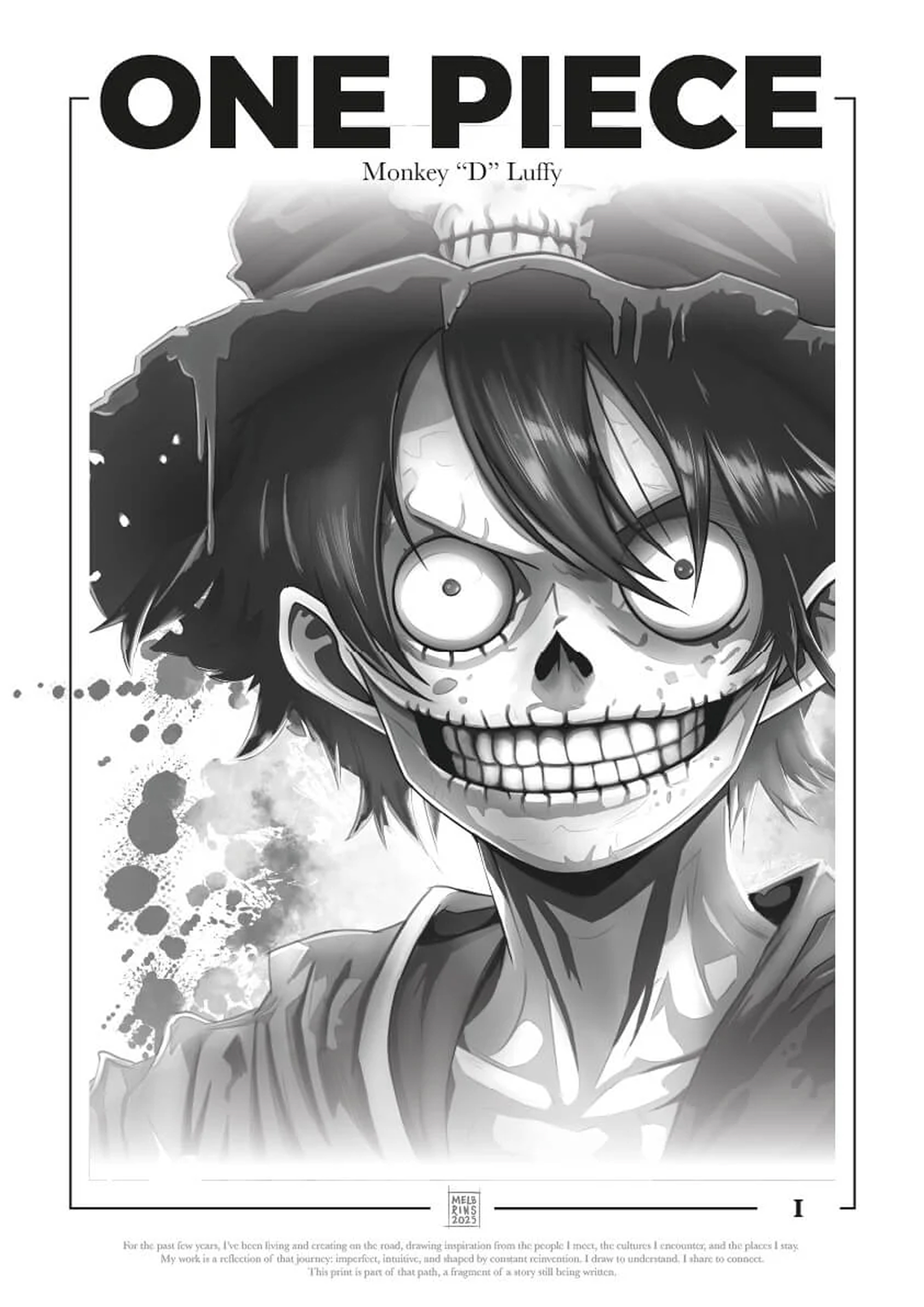 Geek Art - Avatar Last Airbender - Luffy