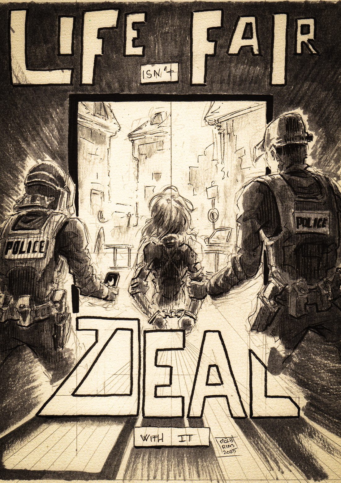 Inktober 2025 Day 18 - by Melbrins