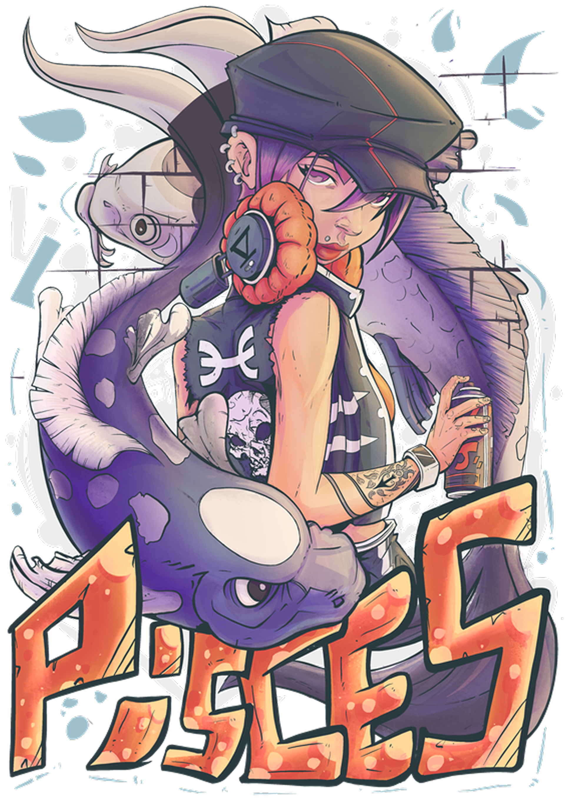 Zodiac Pisces by melbrins
