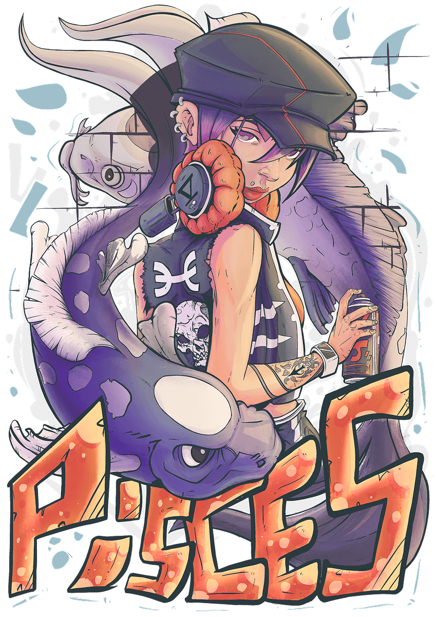 Zodiac Pisces by melbrins