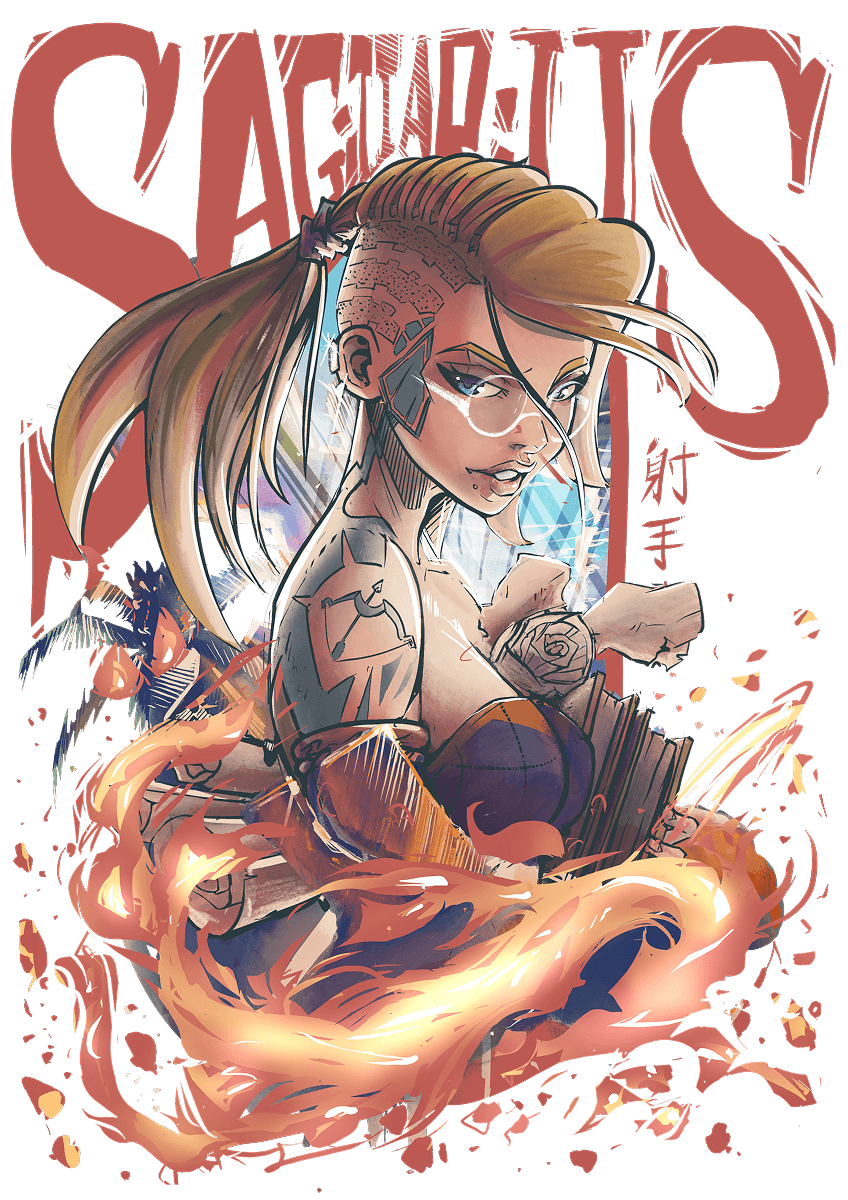 Zodiac Sagittarius by melbrins