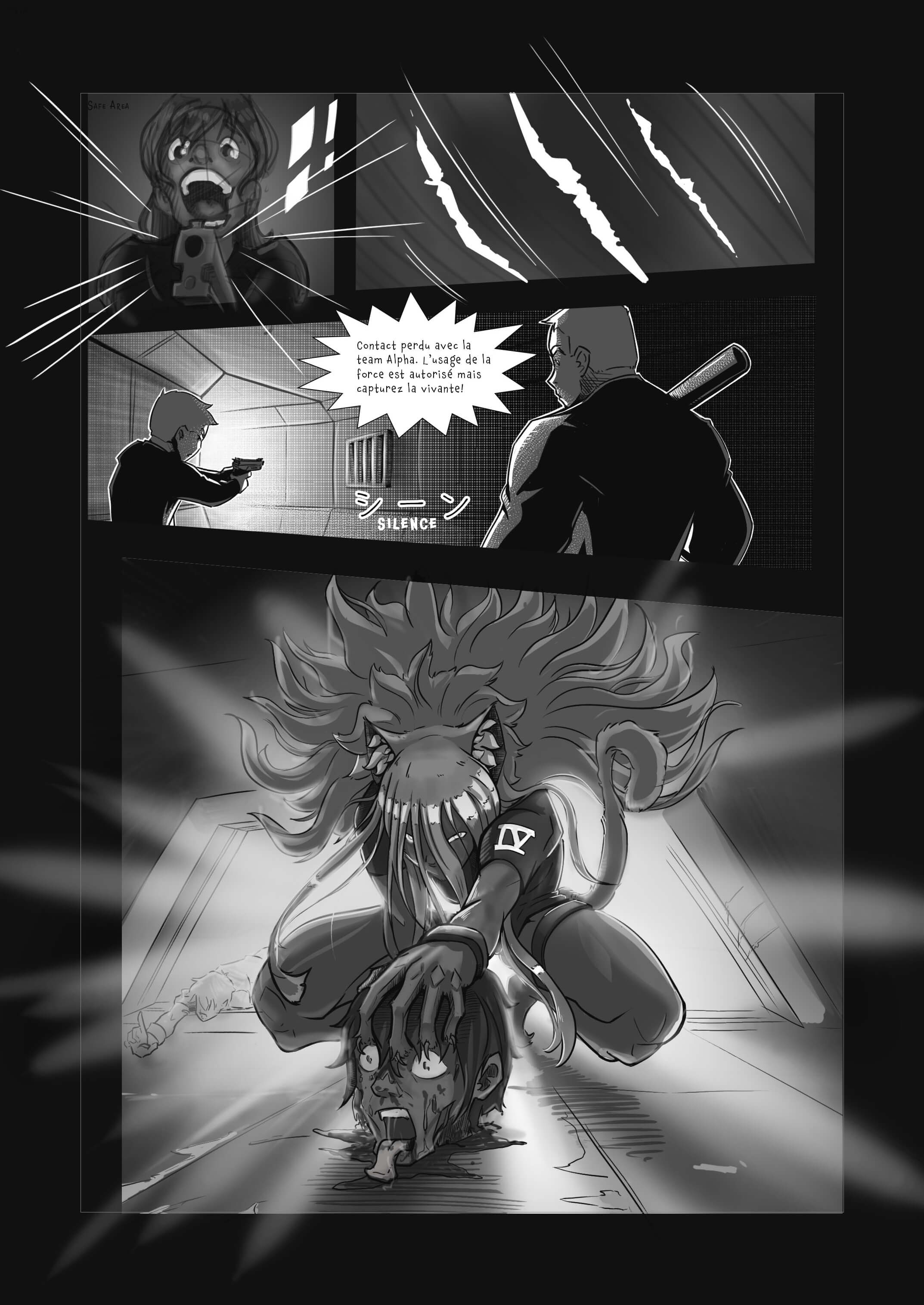 Cyberpunk Manga by melbrins