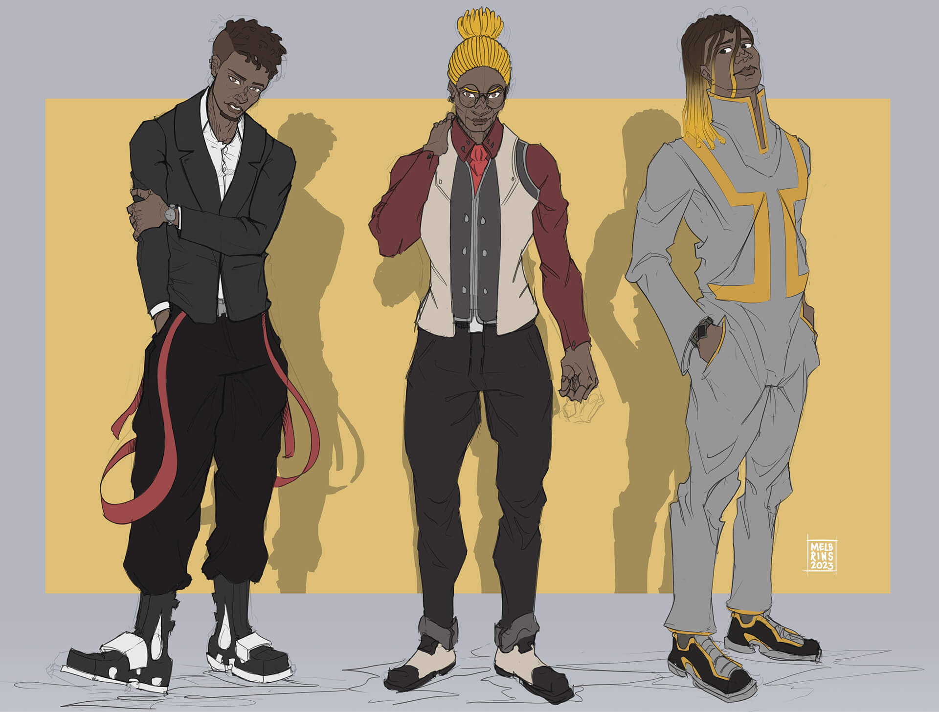 Cyberpunk Manga by melbrins